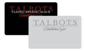 Talbots credit card