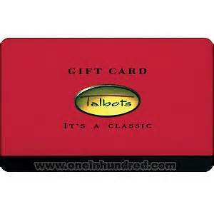 Talbots Gift Card